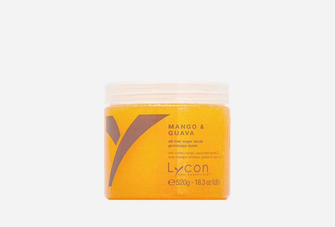Скраб для тела LYCON Mango & guava 520 г lycon скраб lavender