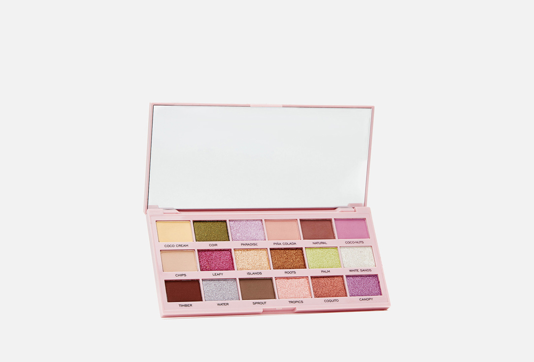 Изображение товара ПАЛЕТКА ТЕНЕЙ ДЛЯ ВЕК I Heart Revolution TASTY Coconut