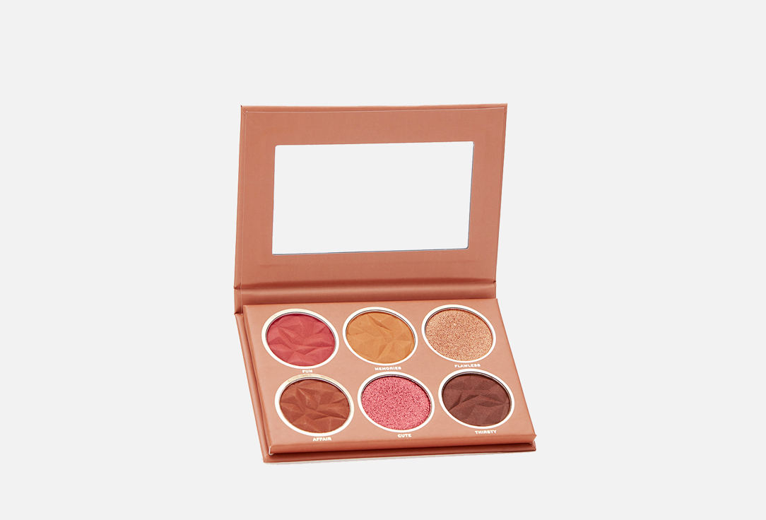 ПАЛЕТКА ТЕНЕЙ REVOLUTION PRO GLAM MOOD  12 г