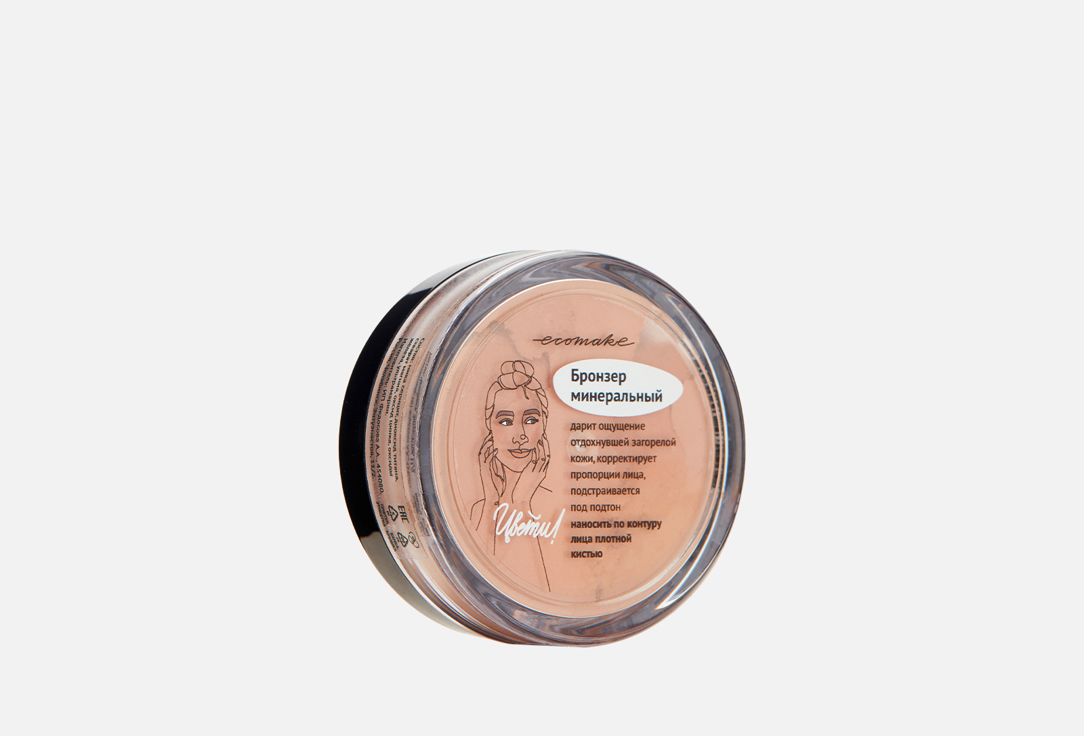

Бронзер для лица ECOMAKE, Минеральный 2.5 г