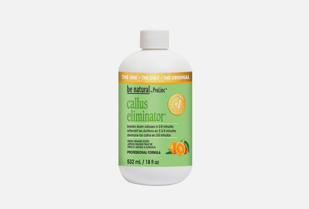 Средство-кератолитик для удаления натоптышей (жидкое лезвие) с запахом апельсина Be Natural Callus orange  