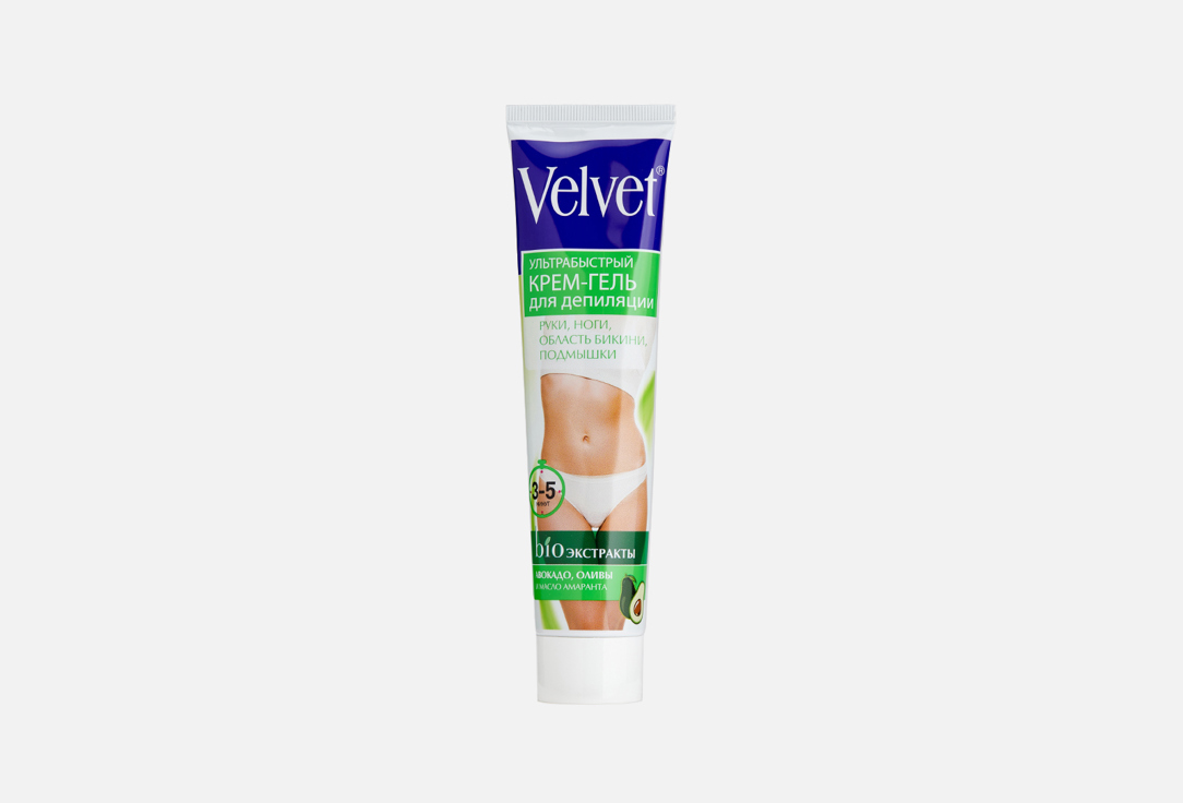 Крем-гель для депиляции COMPLIMENT Velvet 125 мл крем для депиляции compliment крем для депиляции 8в1 для гиперчувствительной кожи velvet