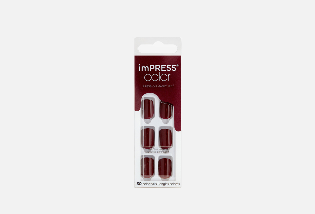 Накладные ногти KISS NEW YORK Professional Impress Manicure Plain Spicy cinnamon 