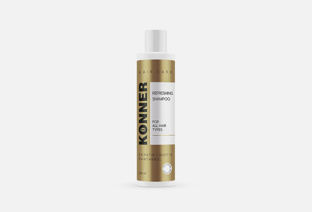Шампунь для всех типов волос, KONNER Refreshing Shampoo 250 мл