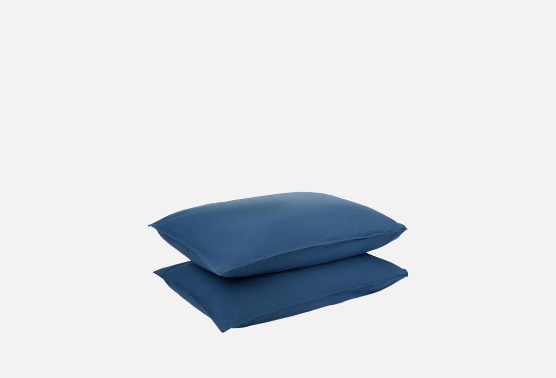 Изображение товара Комплект наволочек Tkano Темно-синий, 50х70