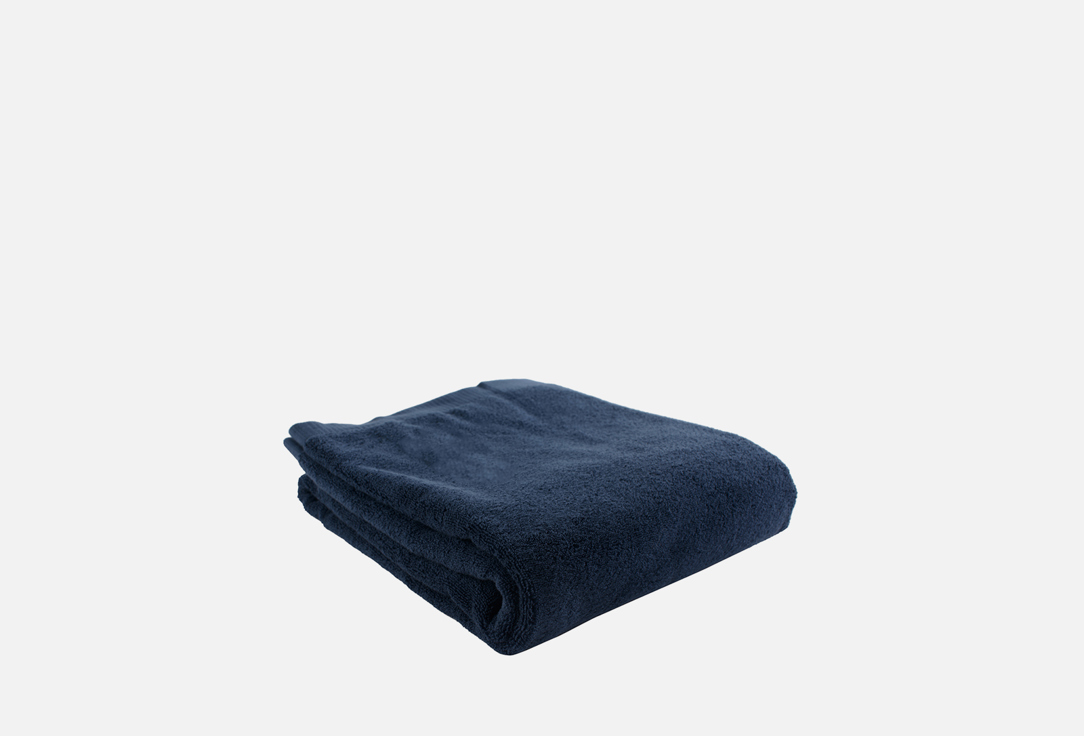 Полотенце банное Tkano темно-синий, 90х150 см 