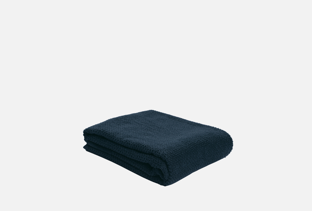 Полотенце банное Tkano темно-синее 90х150 