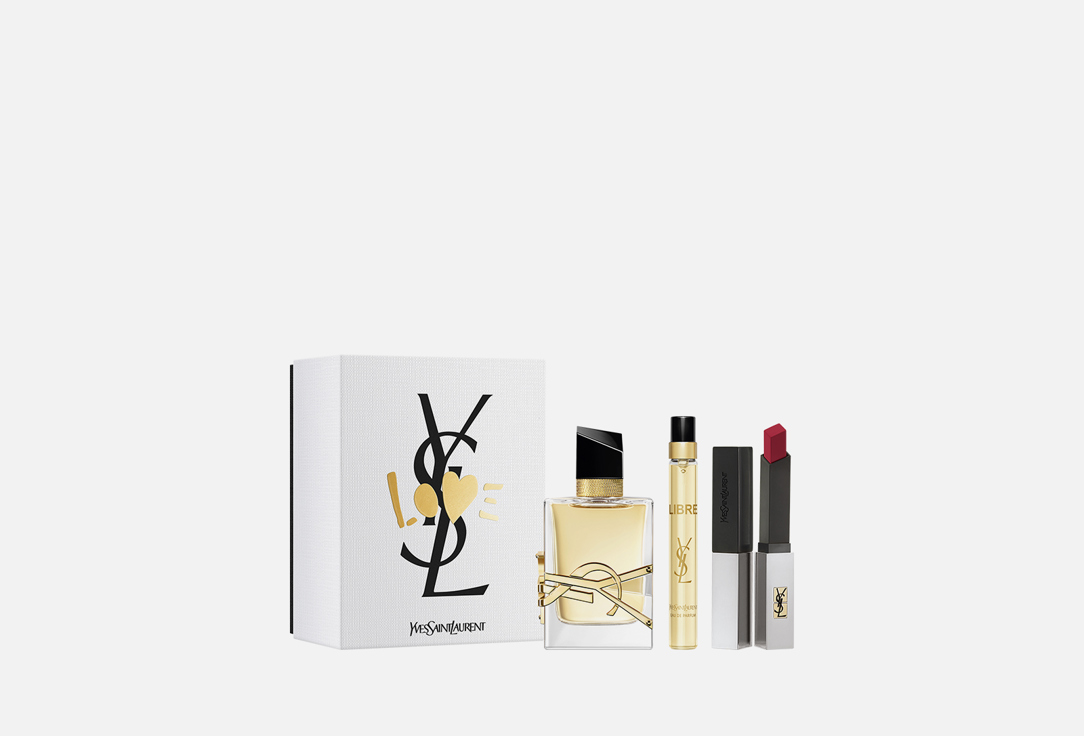 Подарочный набор Yves Saint Laurent  LIBRE +Rouge Pur Couture The Slim  