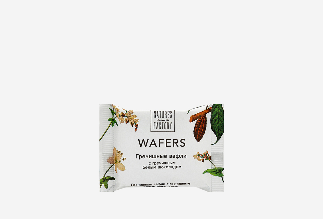Изображение товара Гречишные вафли Фабрика природы с гречишным белым шоколадом