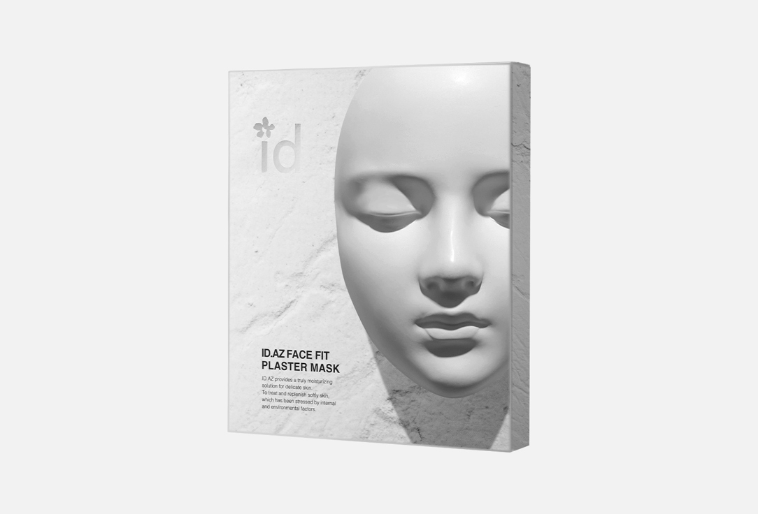 маска бандаж id placosmetics id face fit minus band v2 4 шт Гипсовая маска для лица ID PLACOSMETICS Face Fit Plaster Mask 4 шт