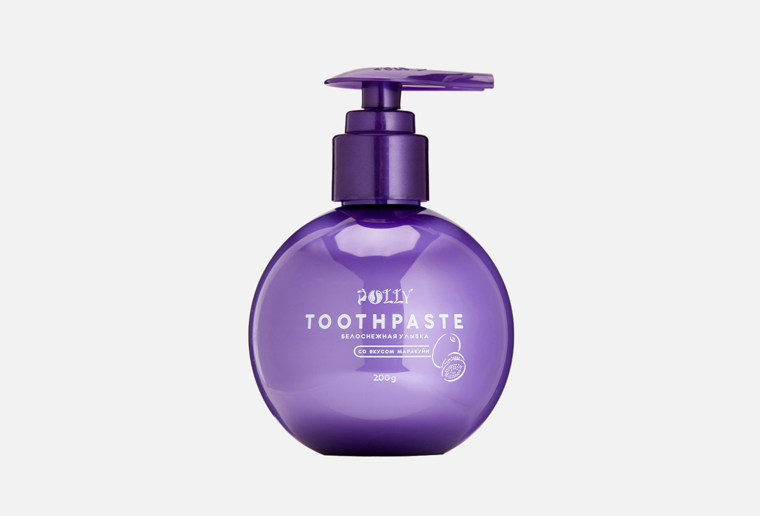 Изображение товара Зубная паста со вкусом маракуйи POLLY Белоснежная улыбка