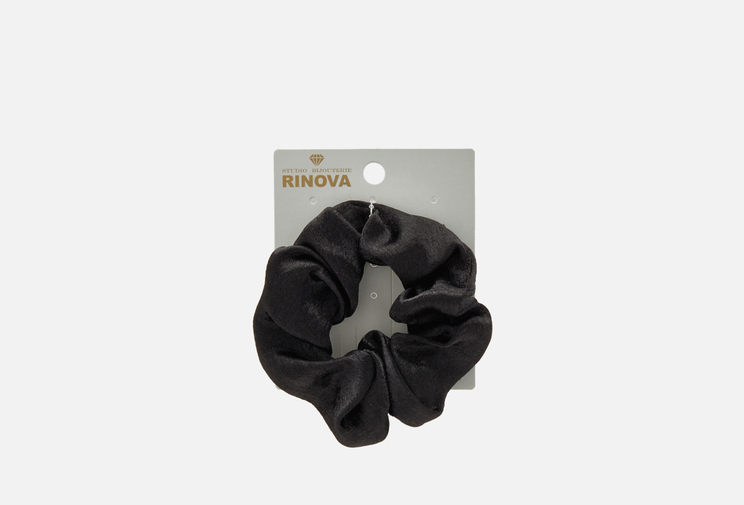 Резинка для волос RINOVA Черный 1 шт цена и фото