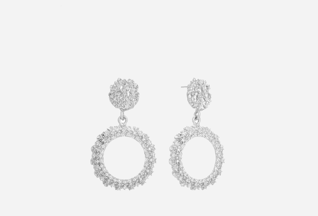 Изображение товара Серьги Rinova 502972 серебряные с гвоздиком 5 см для женщин