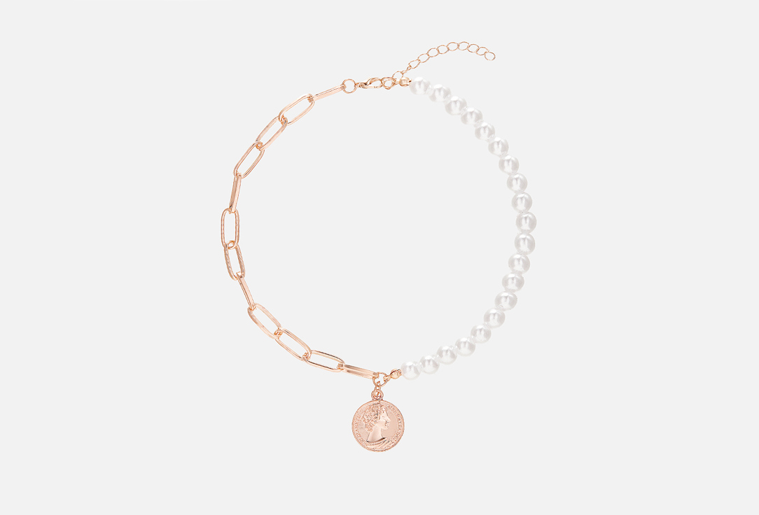 Изображение товара Подвеска RINOVA жемчуг и монетка