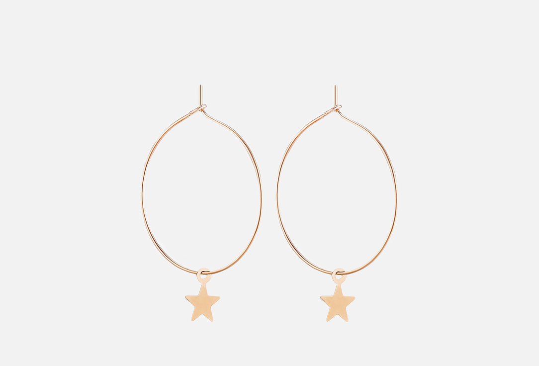 Изображение товара Серьги-кольца RINOVA звезда