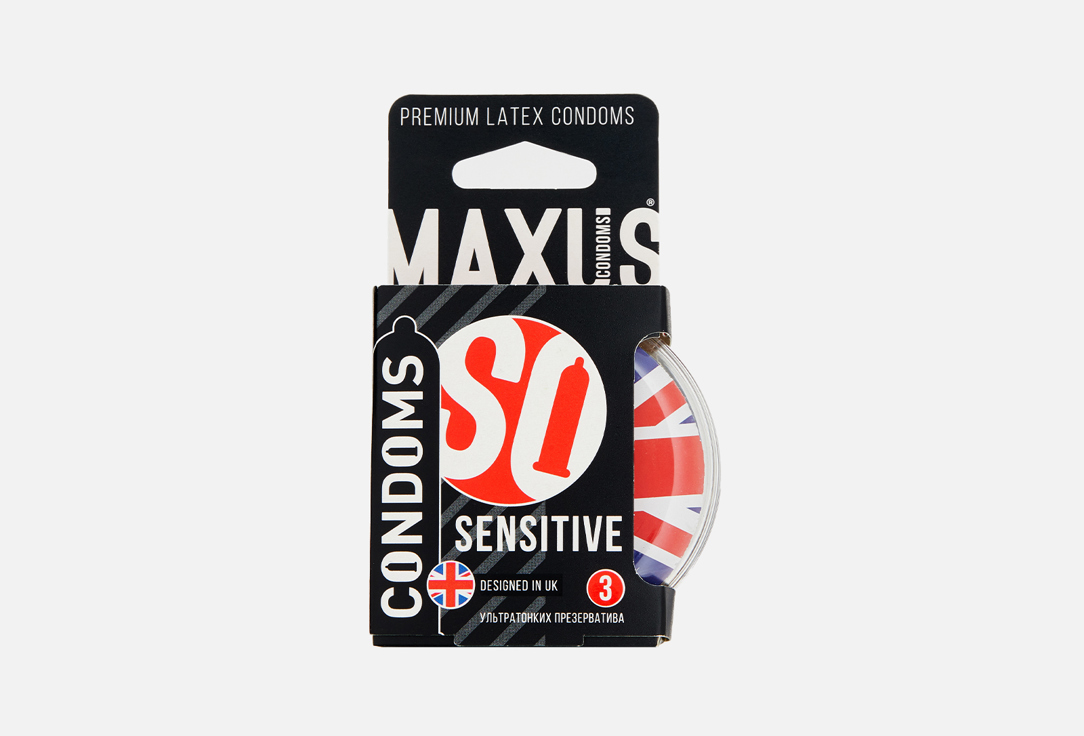 Презервативы ультратонкие MAXUS AIR Sensitive №3 