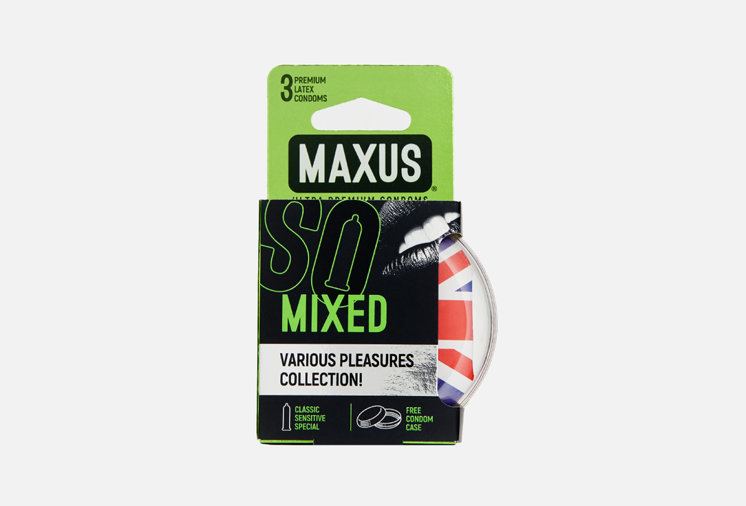 Набор презервативов MAXUS AIR Mixed №3 