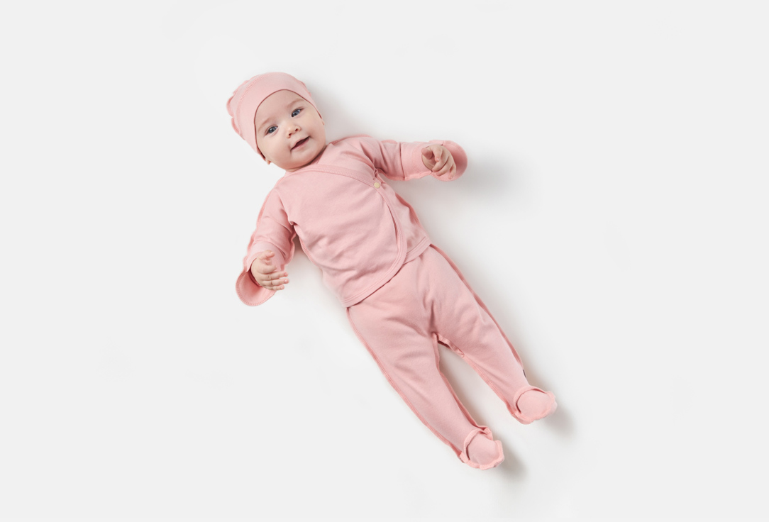 Комплект детской одежды LEMIVE интерлок Розовый