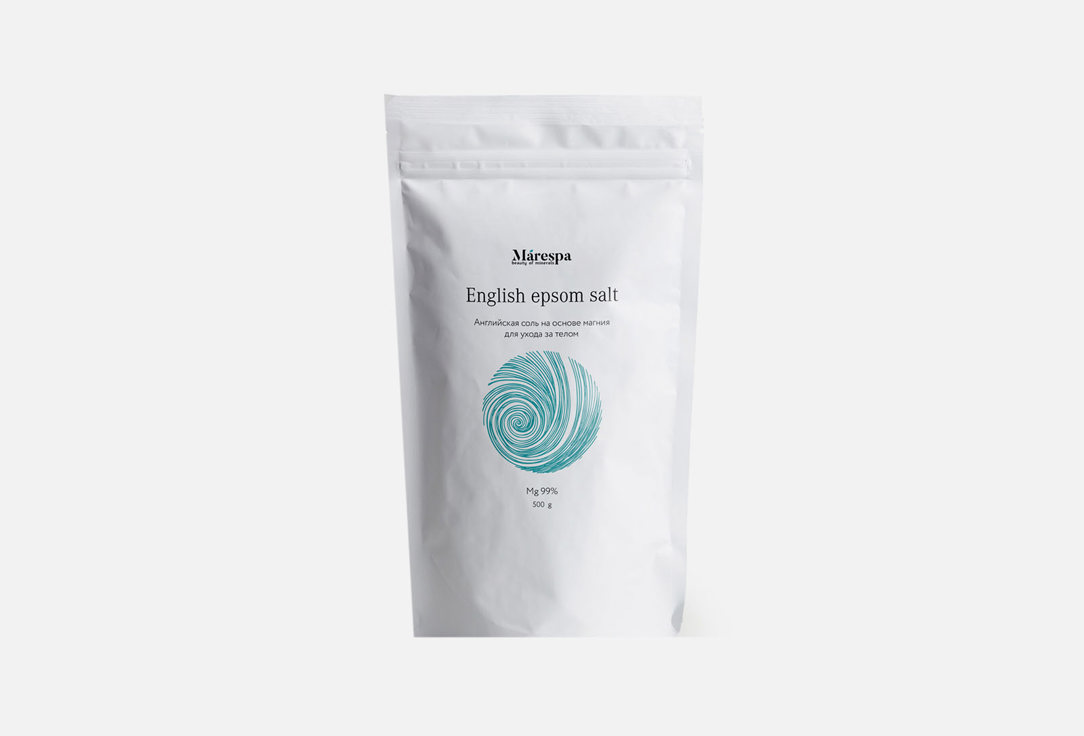 Английская соль для ванны на основе магния MARESPA English epsom salt 500 г