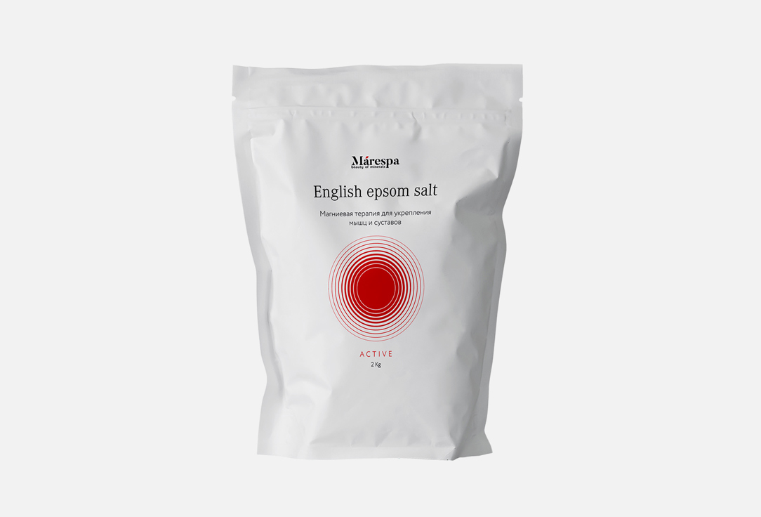 Изображение товара Английская соль для ванн с натуральным эфирным маслом розмарина и мяты Marespa Rosemary and mint