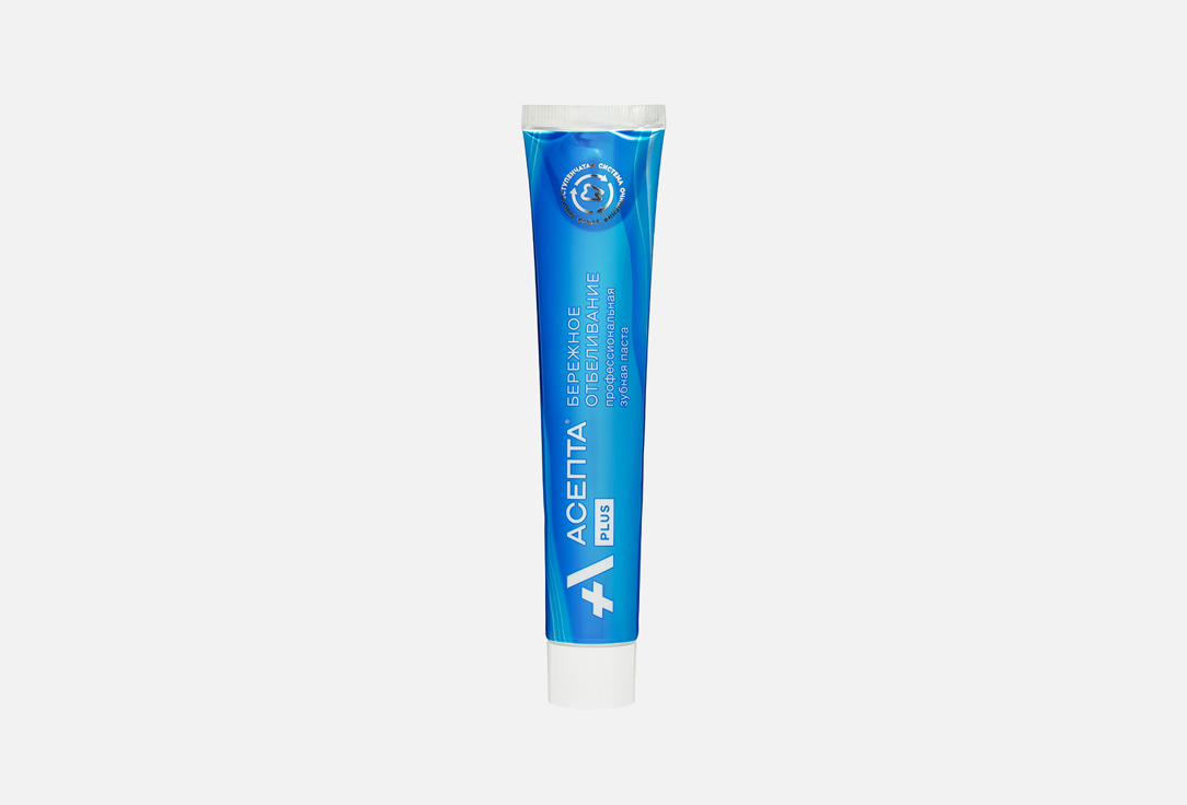 зубная паста АСЕПТА PLUS бережное отбеливание 75 мл колгейт паста зубная эффективное отбеливание с углем 75мл