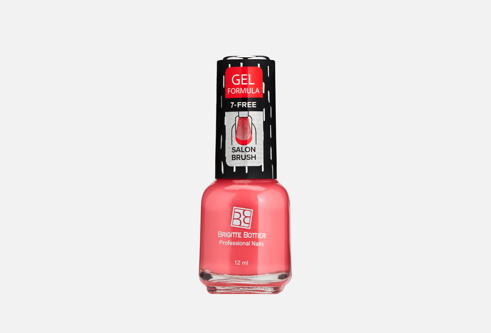 Brigitte Bottier Лак для ногтей Gel formula 33, Ягодно-розовый 12 мл ...
