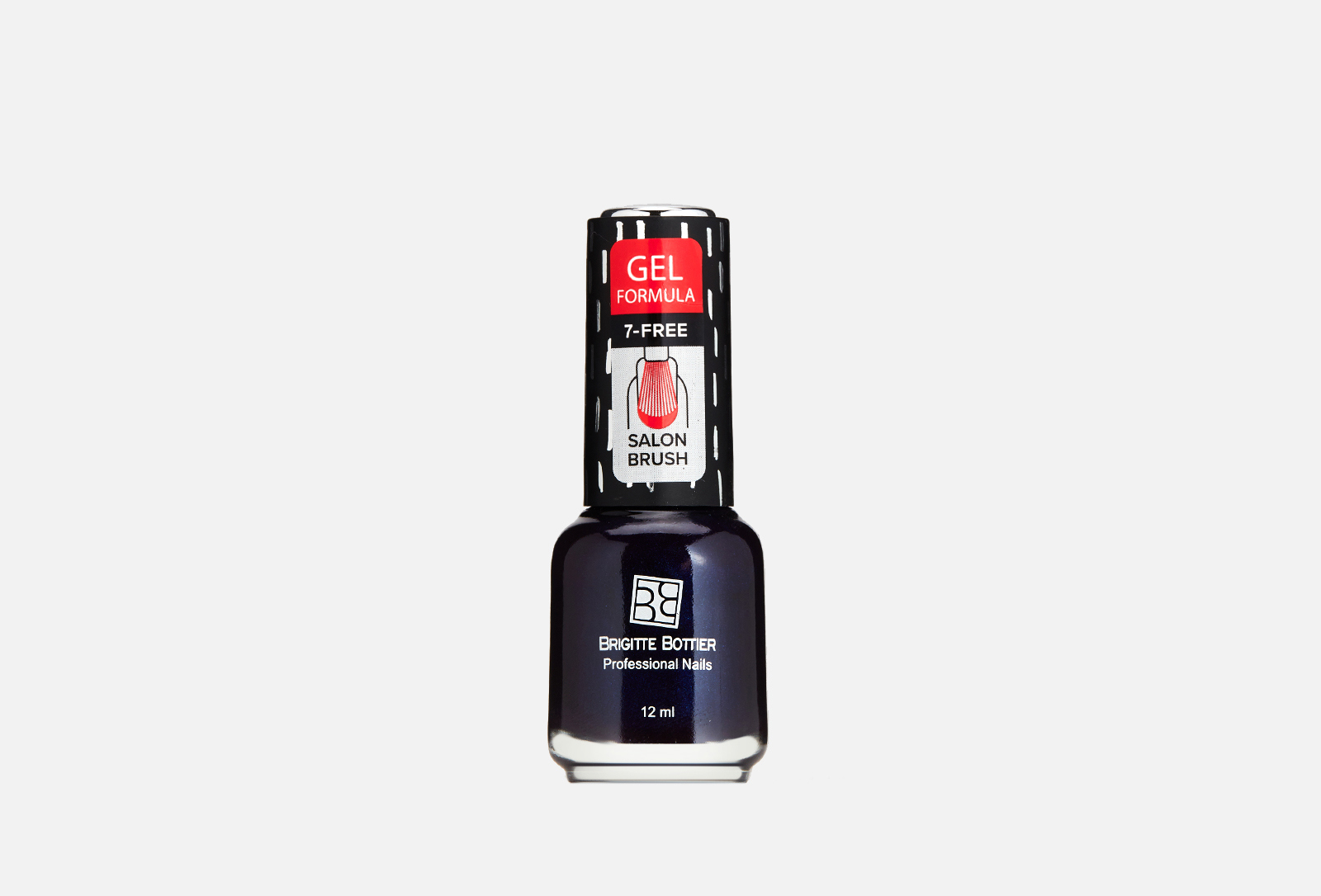 Brigitte Bottier Лак для ногтей Gel formula 37, Галактика (черно-синий ...
