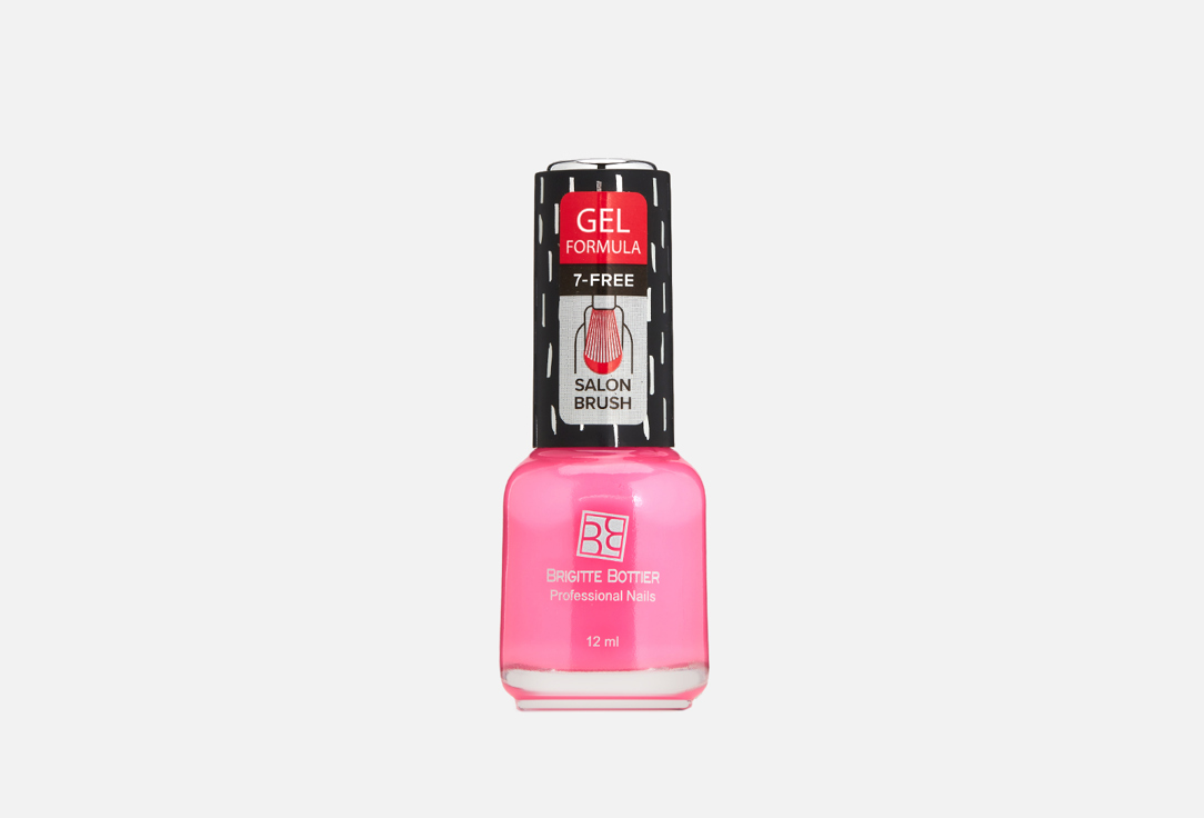 Лак для ногтей Brigitte Bottier GEL FORMULA  41 розовый фламинго 