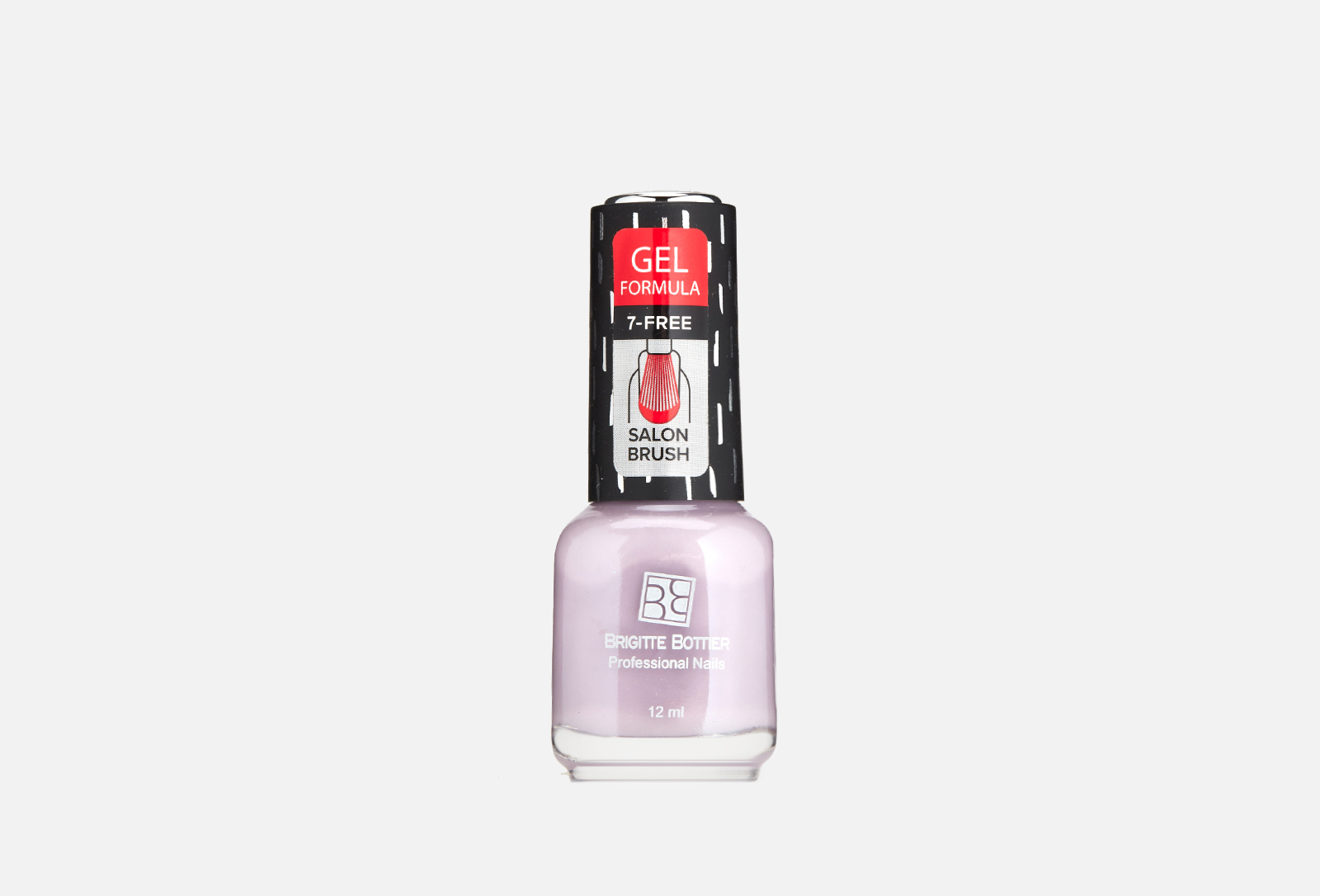 Brigitte Bottier Лак для ногтей Gel formula 65, Сиреневая пастель 12 мл ...