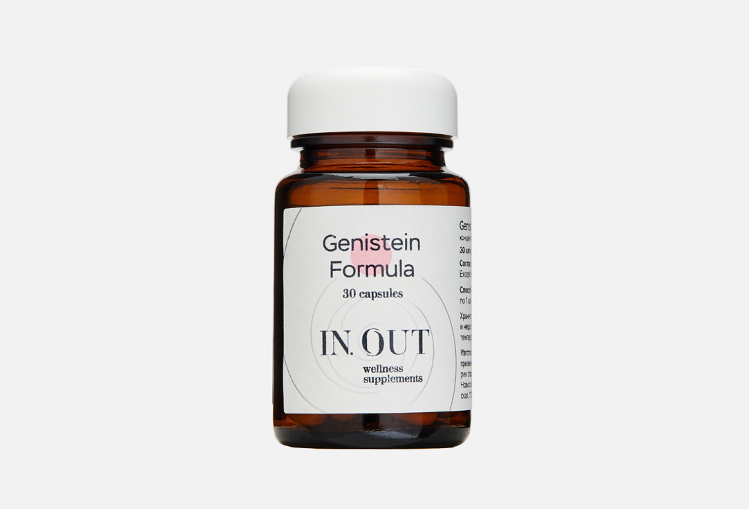 БАД для укрепления иммунитета IN.OUT Genistein Formula таурин, фолиевая кислота, витамин D3 