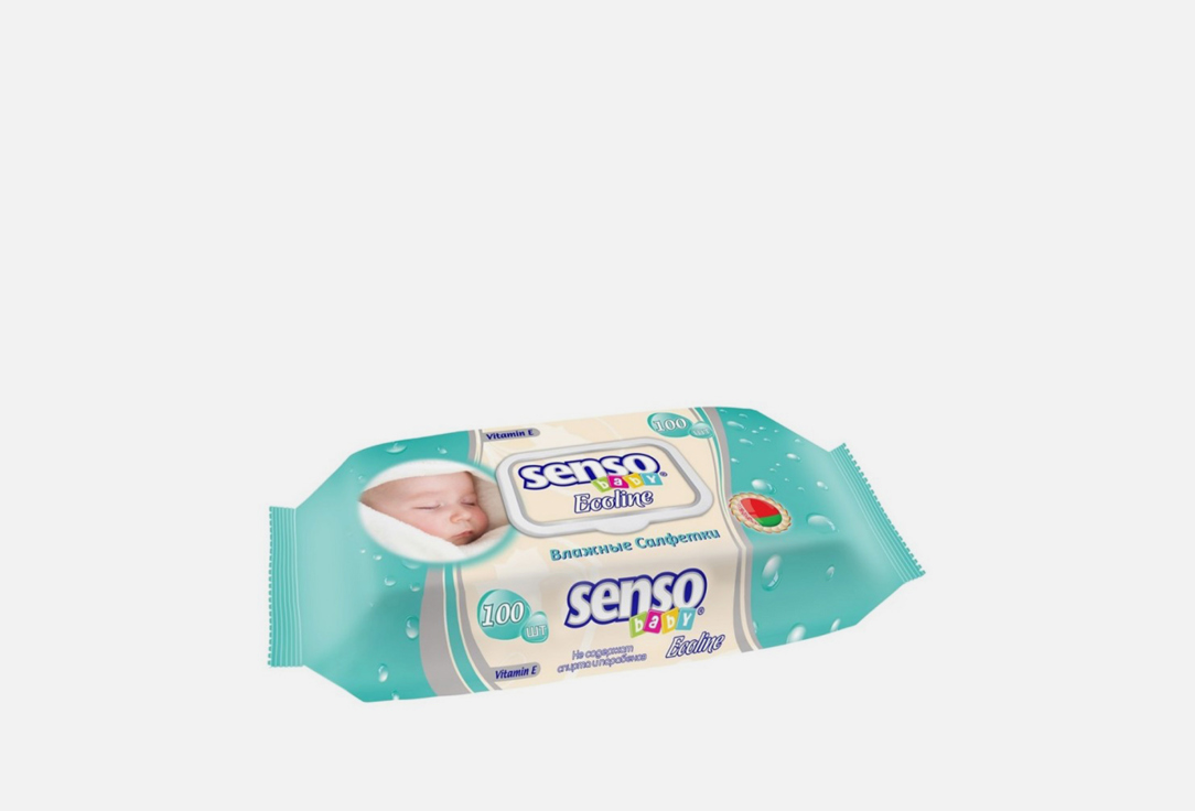 Салфетки влажные детские SENSO Baby 100 шт цена и фото