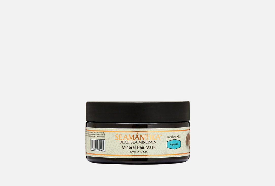 Маска для волос SEAMANTIKA Mineral Hair Mask - Argan Oil 200 мл londa velvet oil маска с аргановым маслом для волос 200мл