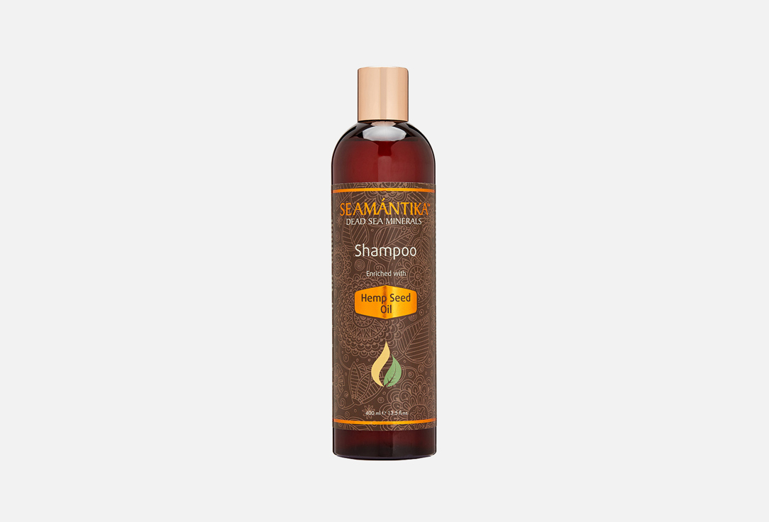 Шампунь для волос SEAMANTIKA Shampoo - Hemp Seed Oil 400 мл цена и фото