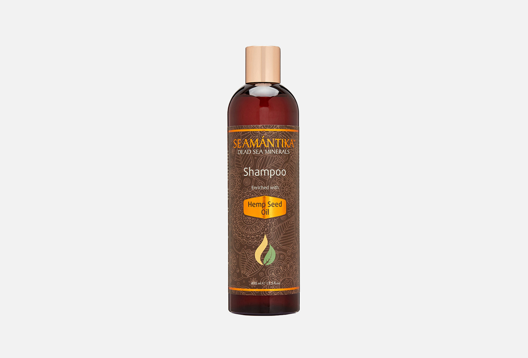 Шампунь для волос SEAMANTIKA Shampoo - Hemp Seed Oil 400 мл маска для волос seamantika hair mask hemp seed oil 200 мл