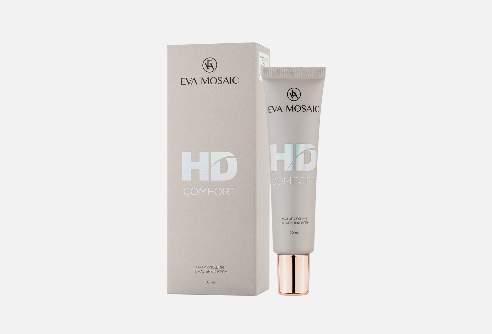 Eva Mosaic Средство тональное HD Comfort 01 Фарфор 20 мл — купить, цена ...