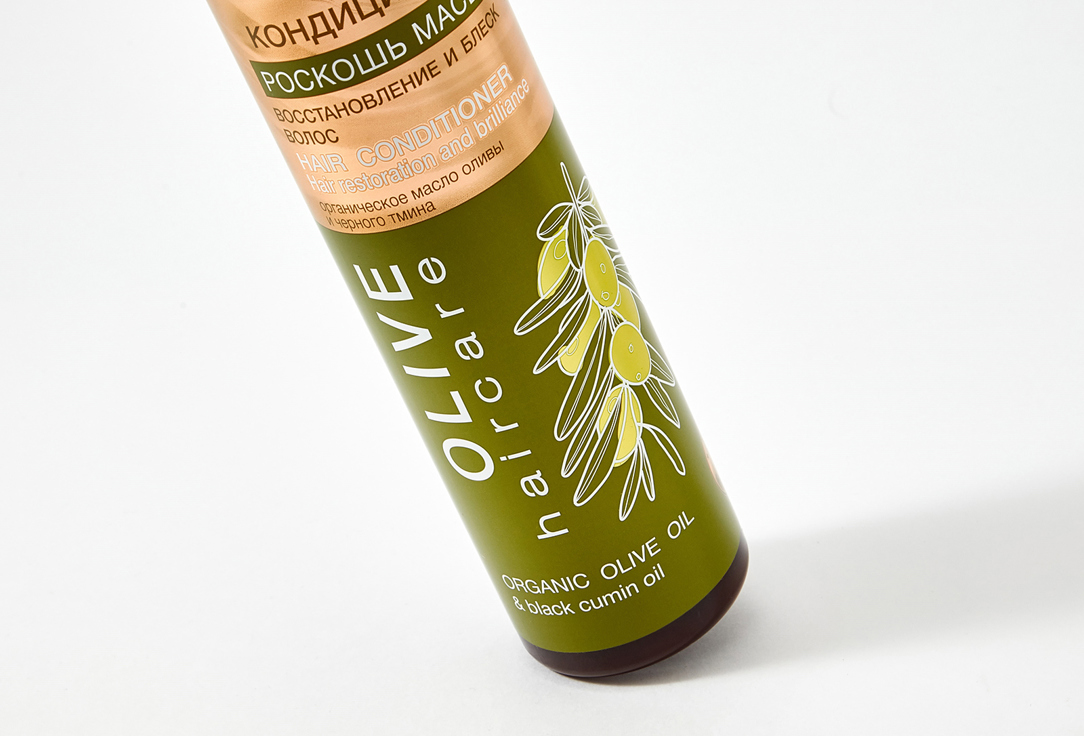 Кондиционер для волос Восстановление и блеск LUXURY OILS Olive Haircare 
