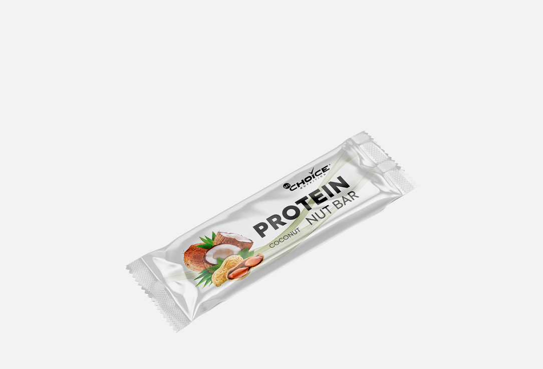 Протеиновый батончик со вкусом Кокоса MYCHOICE NUTRITION Protein nut bar 40 г протеиновый батончик dari bar со вкусом фисташкового мороженого 40 г
