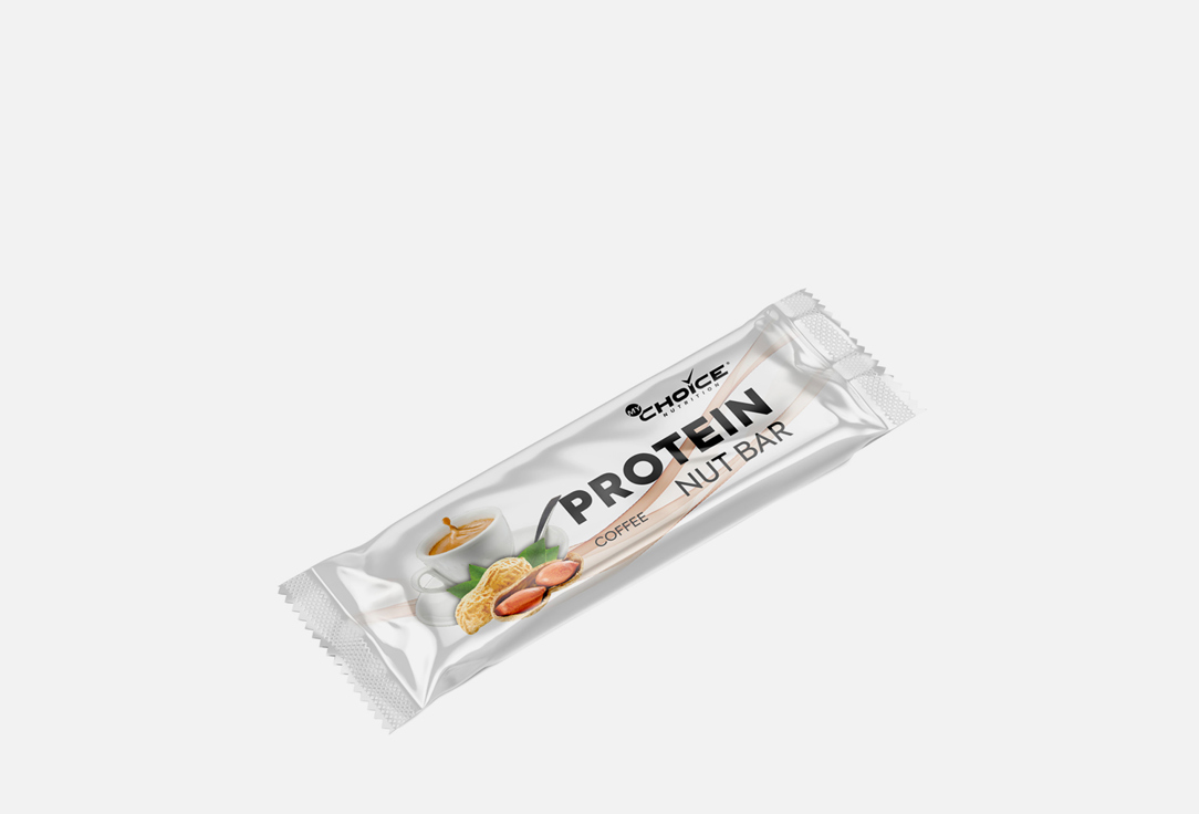 Протеиновый батончик со вкусом кофе MYCHOICE NUTRITION Protein nut bar 40 г глазированный protein bar 20g 70 г nut coffee raf ореховый раф кофе