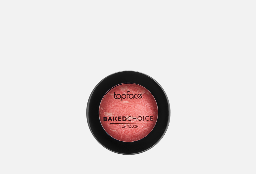 Запеченные румяна TOPFACE Baked Choice Rich Touch Blush On 6 г topface baked choice rich touch highlighter