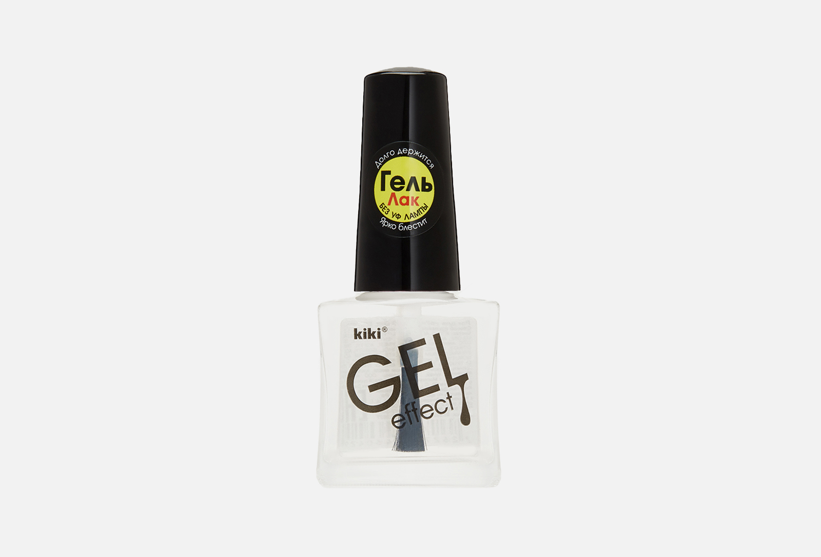 KIKI Лак для ногтей GEL EFFECT 6 мл — купить, цена в Москве