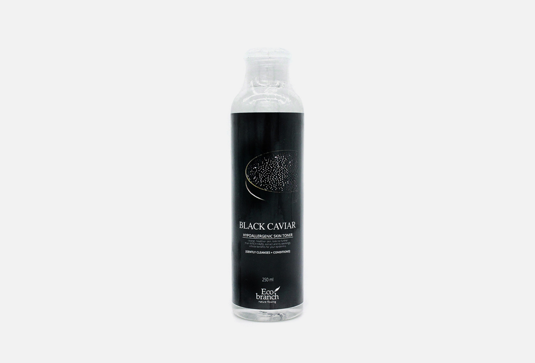 Тонер для лица с экстрактом черной икры  Eco Branch Black Caviar Hypoallergenic Skin Toner 