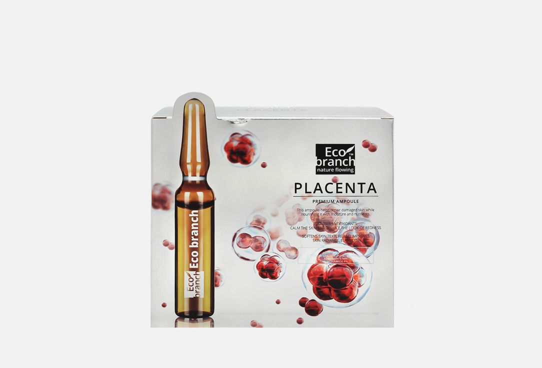 Ампула для лица с плацентой  Eco Branch Peptide Placenta Ampoule 