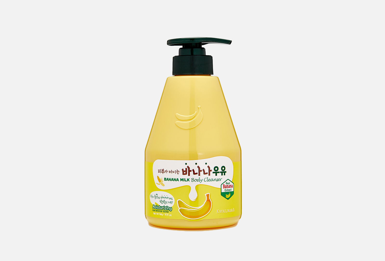 Kwailnara Гель для душа с бананом и молоком BANANA MILK Body Cleanser ...