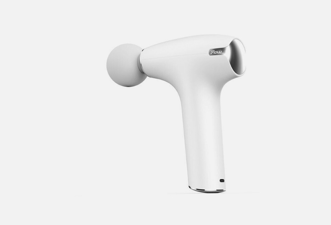 

Перкуссионный массажер FLOW, NANO Arctic White 1 шт