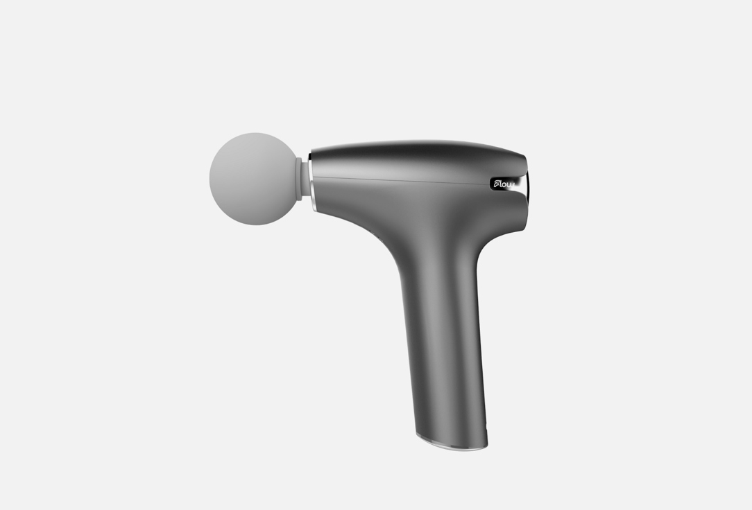 

Перкуссионный массажер FLOW, NANO Graphite Grey 1 шт