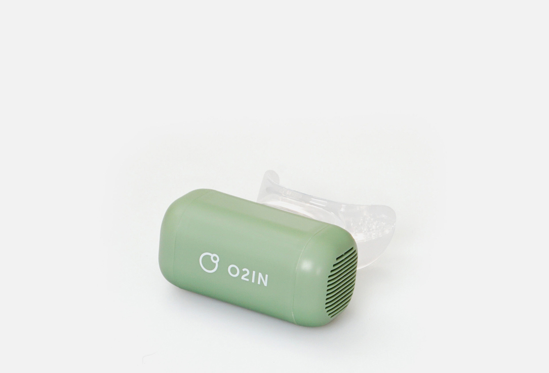 Дыхательный тренажер, цвет зеленый O2IN PRO 