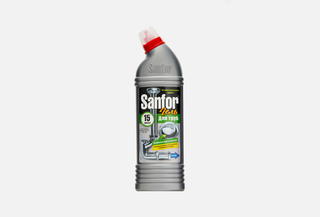 Средство для очистки труб Sanfor профилактика и дезинфекция 