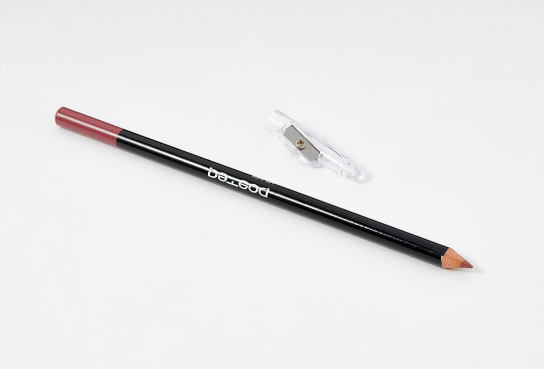Карандаш для губ с точилкой Poeteq Lip pencil with sharpener 87