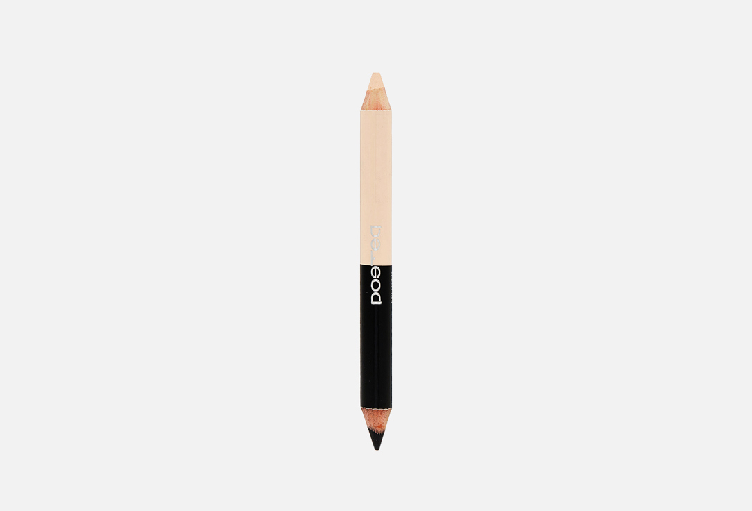 Double eyeliner with sharpener 2 г 394₽