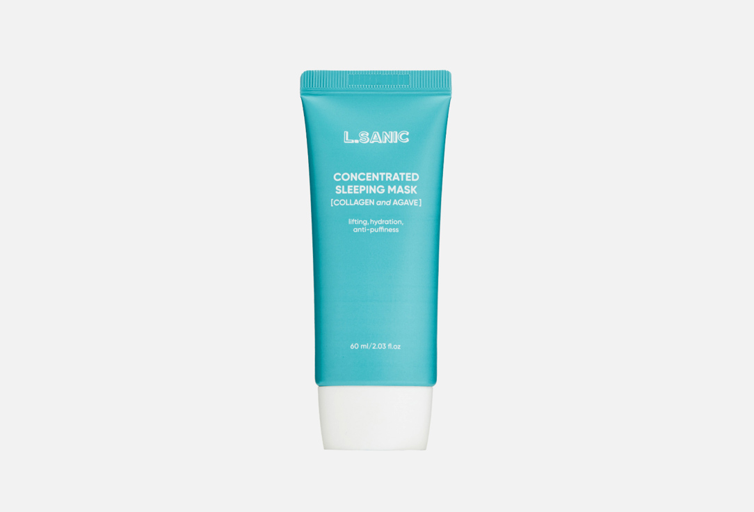 

Концентрированная ночная маска с коллагеном и агавой L.SANIC, Collagen & Agave Concentrated Sleeping Mask 60 мл